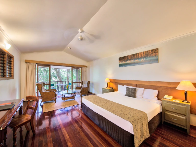 Zimmer in Regenwald Lodge