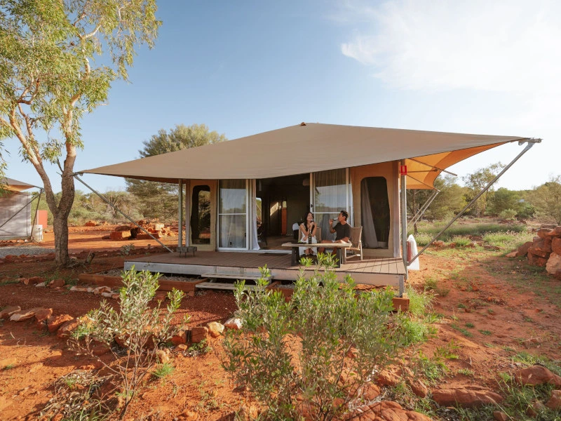 Glamping-Zelt im Northern Territory