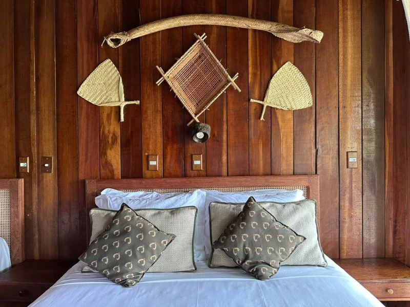 komfortables Zimmer in der Amazon Lodge in Brasilien