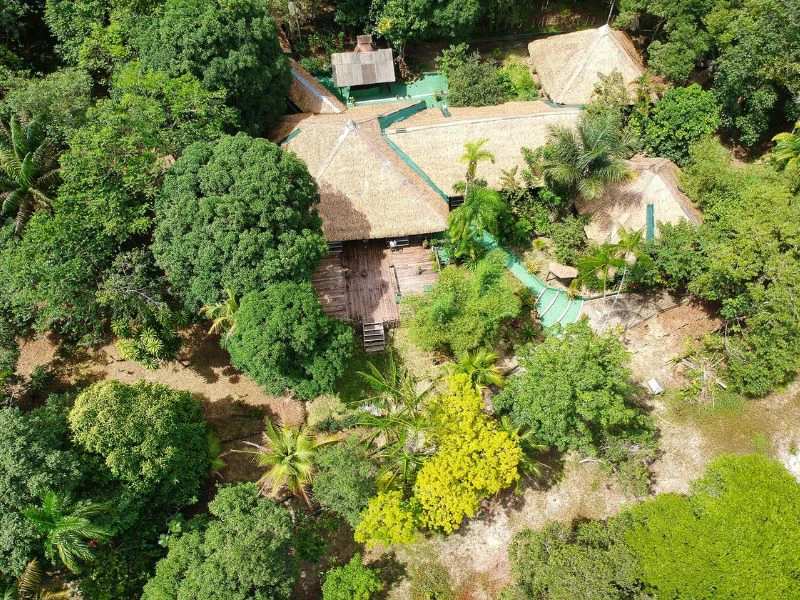 Amazon Lodge von oben