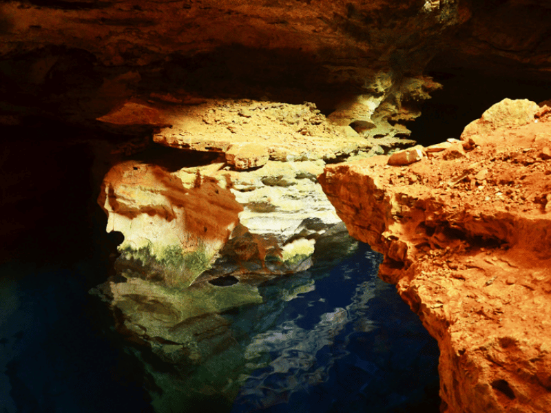 Poco Encatado in Chapada Diamantina in Brasilien