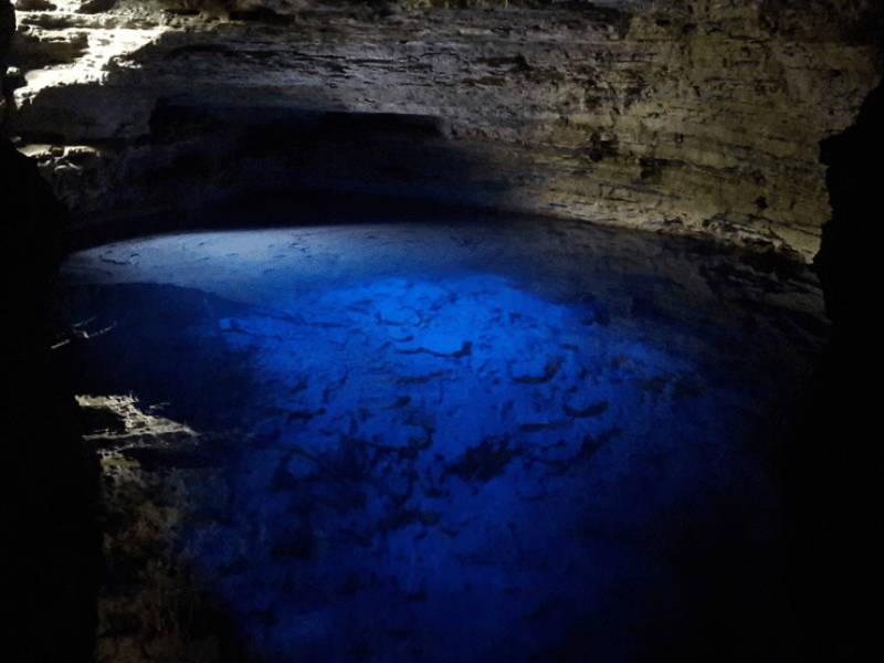Poco Encatado in Chapada Diamantina in Brasilien