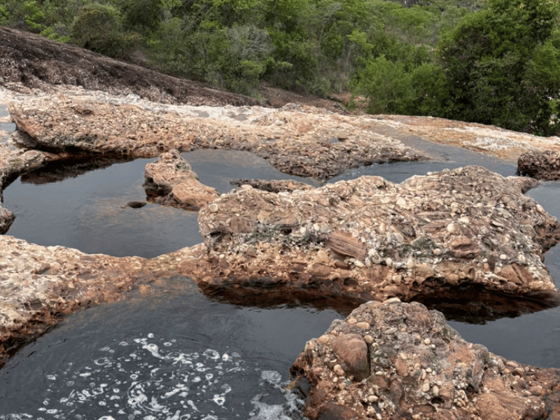 Chapada Diamantina Fluss in Brasilien