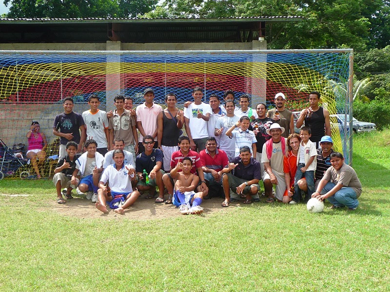 Lokaler Fußballverein in Brasilien