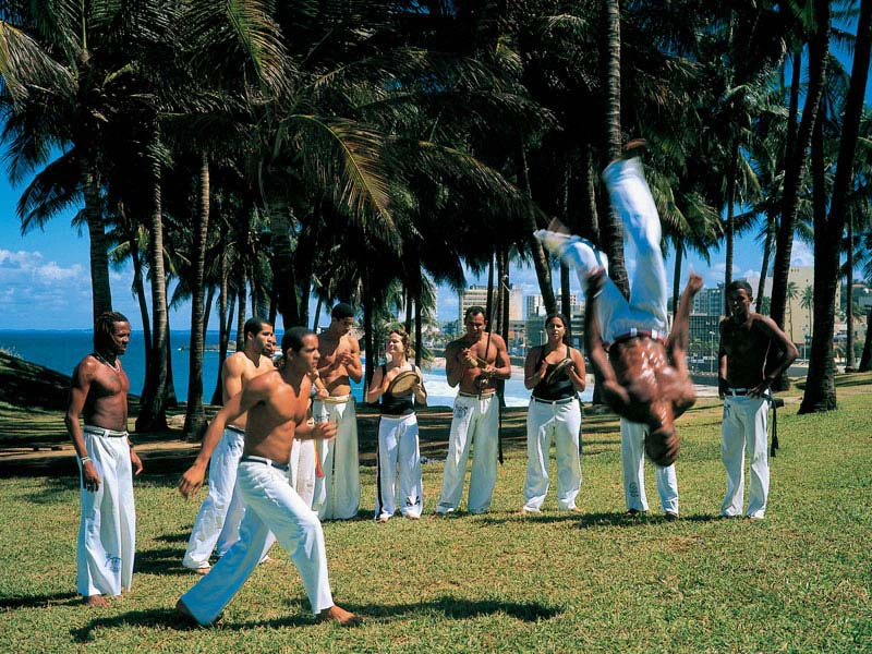 Capoeira Taenzer in Salvador in Brasilien-