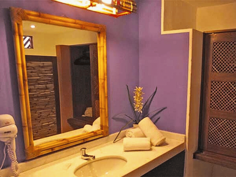 Badezimmer im Hotel in Praia do Forte in Brasilien
