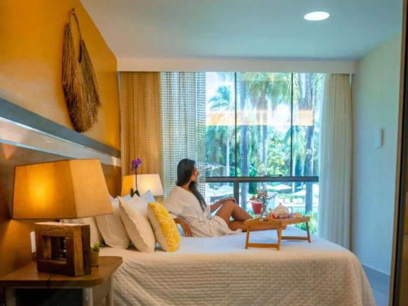 Helles Zimmer im Hotel in Foz do Iguacu in Brasilien