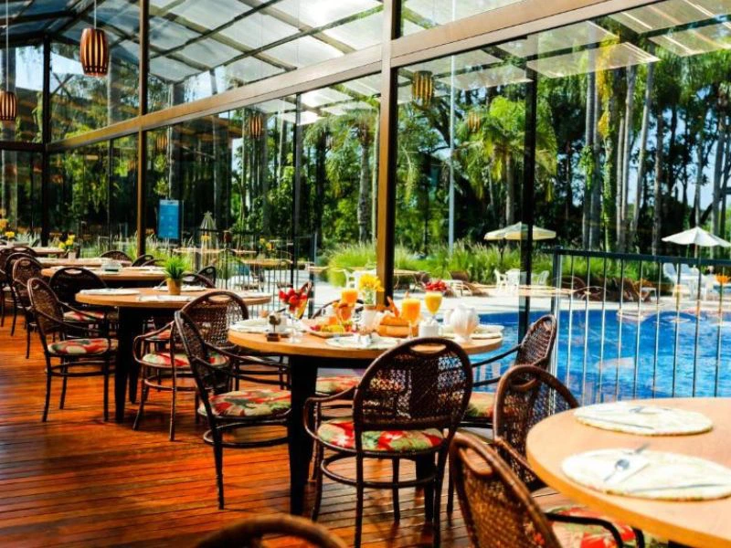 Restaurant im Hotel in Foz do Iguacu in Brasilien