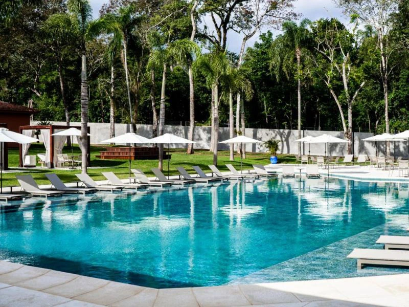 Pool im Hotel in Foz do Iguacu in Brasilien