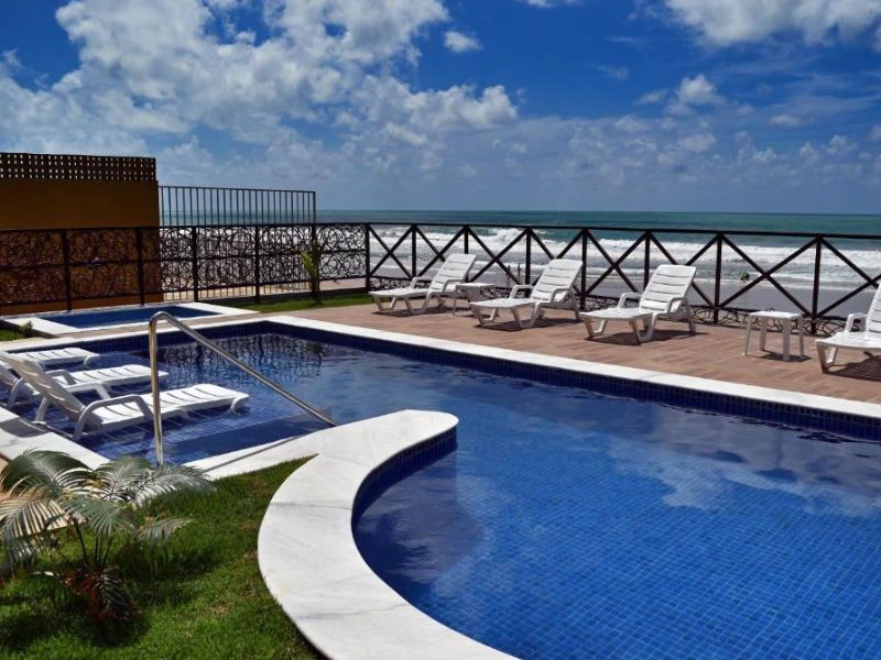 Pool im Hotel in Porto Galinhas in Brasilien