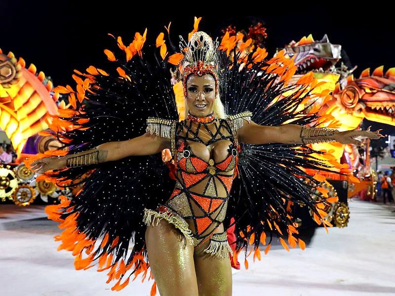Karneval in Rio in Brasilien