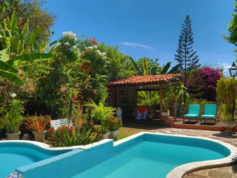 Pool im Hotel in Olinda in Brasilien