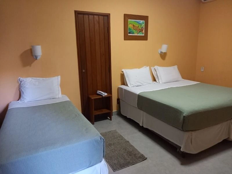 Zimmer in der Pousada in Bonito in Brasilien