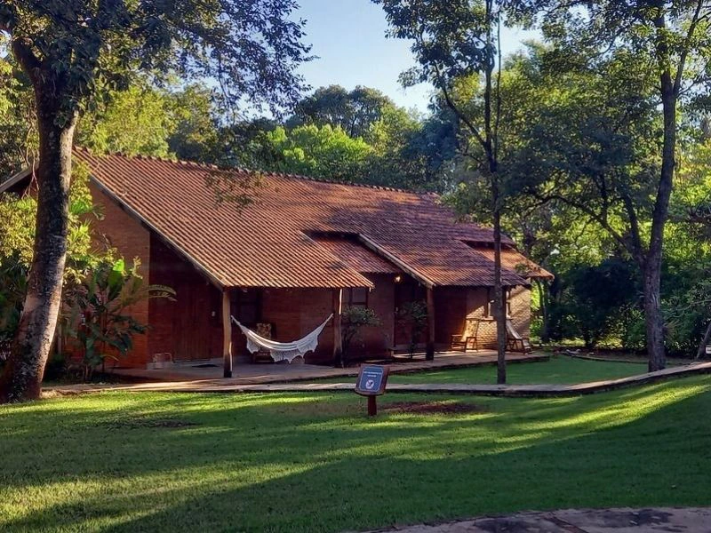 Pousada im Gruenen in Bonito in Brasilien
