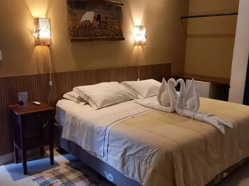 Zimmer in der Pousada im Suedpantanal in Brasilien
