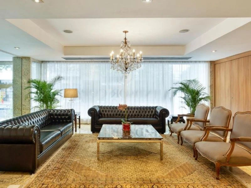 Lounge im Hotel in Rio in Brasilien