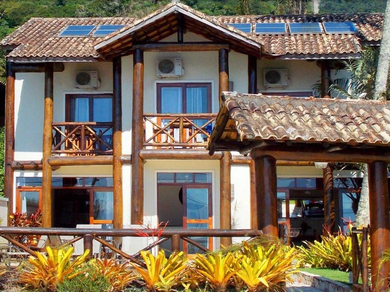 Pousada auf Ilha Grande in Brasilien
