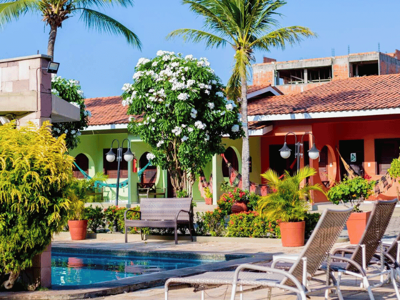 Entspannen im Hotel in Barreirinhas in Brasilien