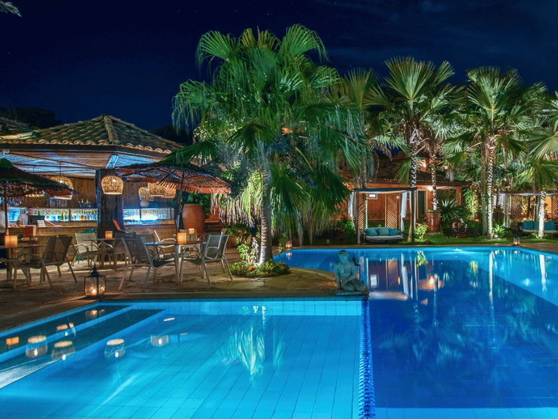 Bar im Hotel in Buzios in Brasilien