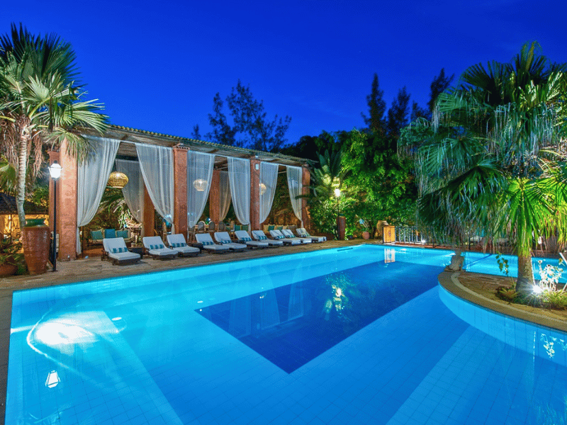 Pool im Hotel in Buzios in Brasilien