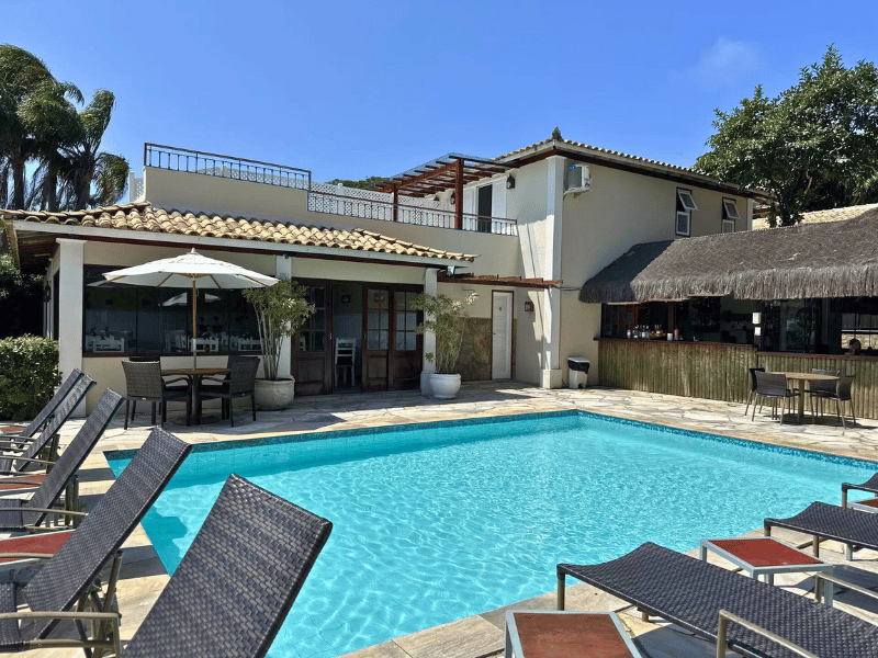Pool im Hotel in Buzios in Brasilien