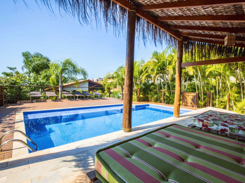 Pool im Hotel in Florianopolis in Brasilien