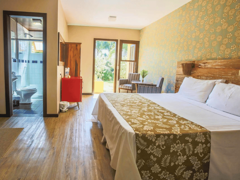 Modernes Zimmer im Hotel in Florianopolis in Brasilien