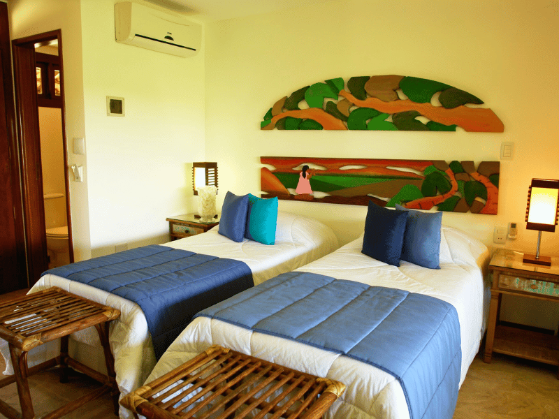 Modernes Zimmer im Hotel in Pipa in Brasilien