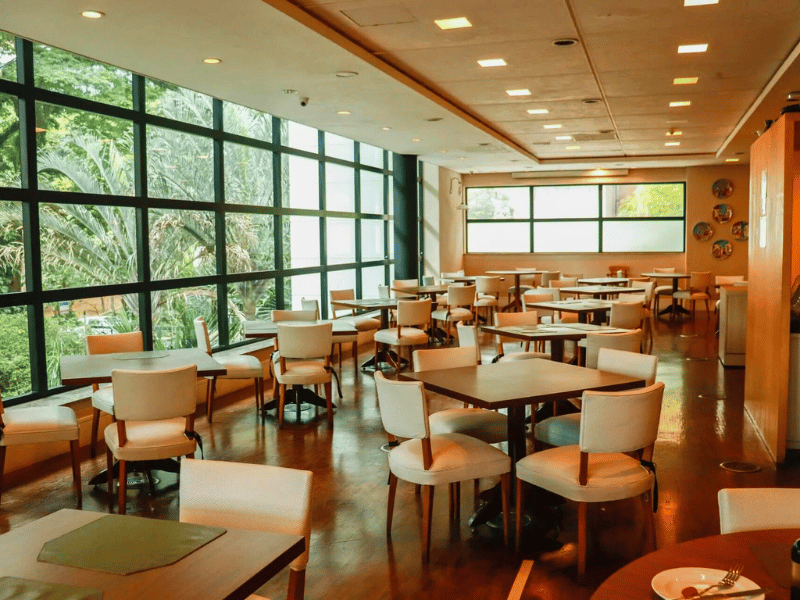 Restaurant im Hotel in Sao Paolo in Brasilien