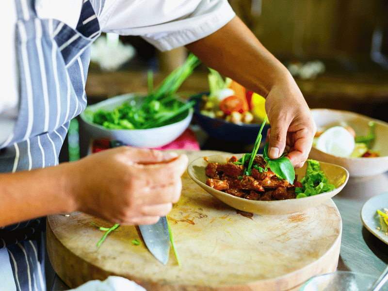Kochen in Rio in Brasilien