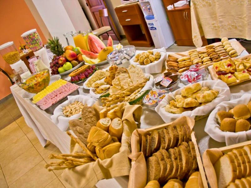 Frühstücksraum in Puerto Iguazu, argentinische Seite