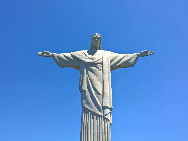 Cristo Redentor in Rio de Janeiro, Brasil