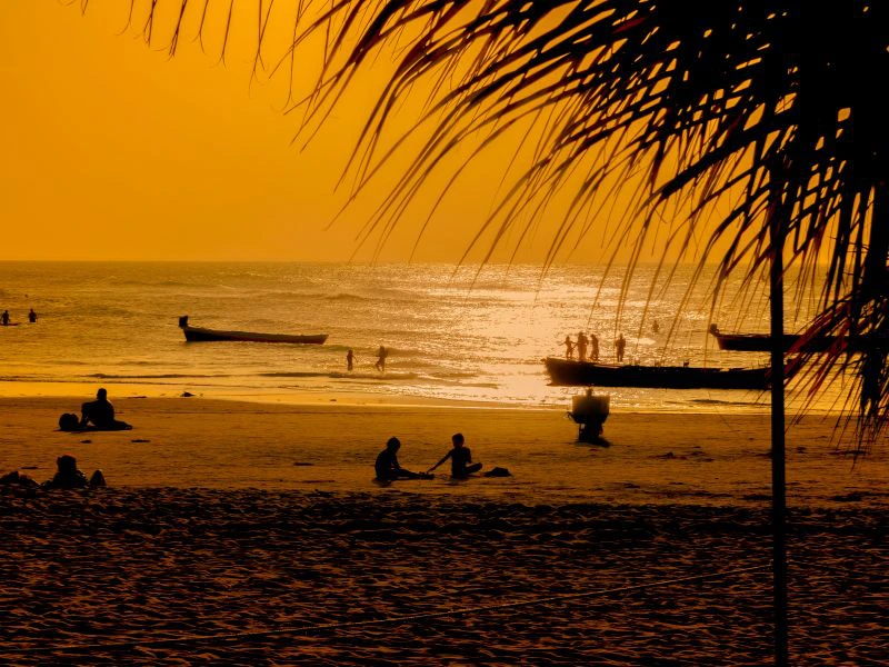Sonnenuntergang am Strand von Jericoacoara