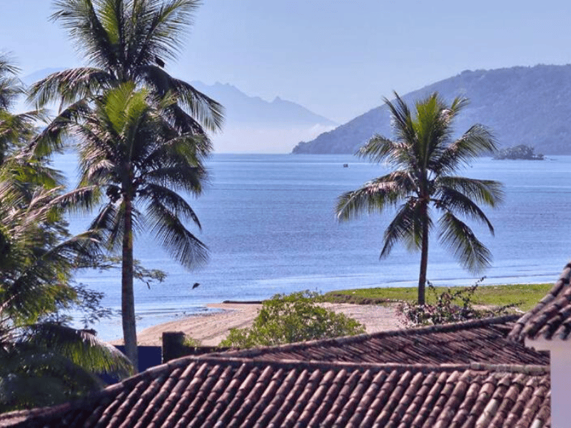 Aussicht auf die Bucht in Paraty