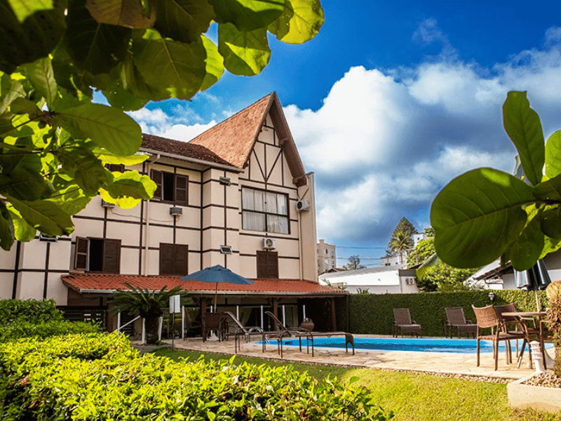 Außenansicht Hotel Blumenau, Brasilien