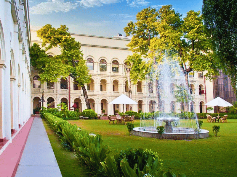 Heritage Hotel mit grĂĽnem Garten in Agra, Indien