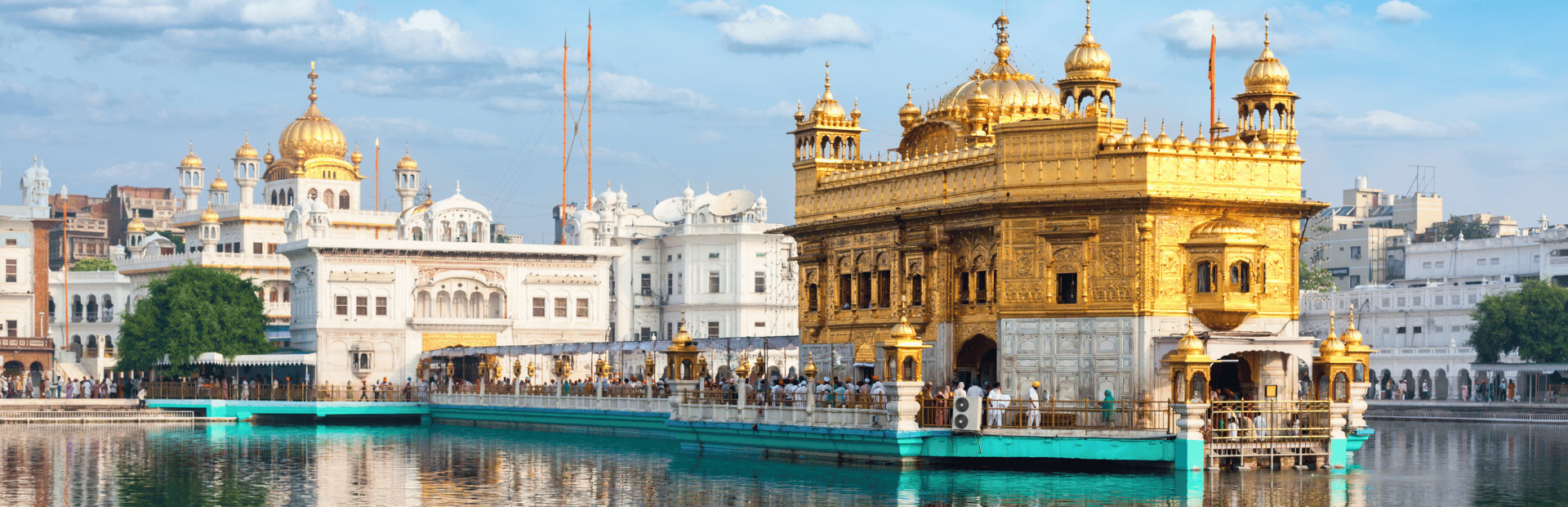 Goldener Tempel in Amritsar, Indien