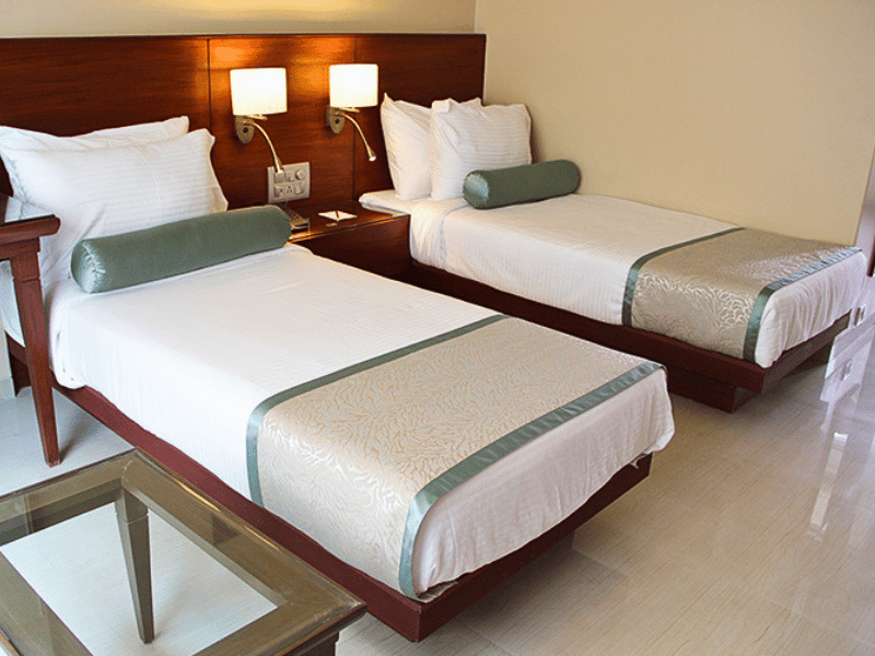 Zimmer im Hotel in Aurangabad, Indien