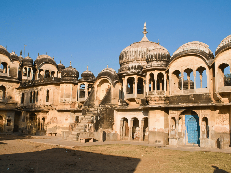 Gebäude in Shekawati in Indien