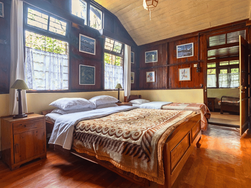 Gemütliches Zimmer in Kalimpong, Indien