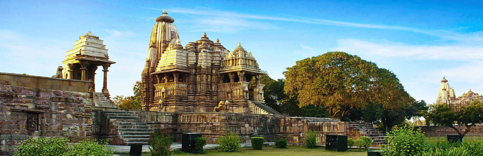 Tempel in Khajuraho, Indien