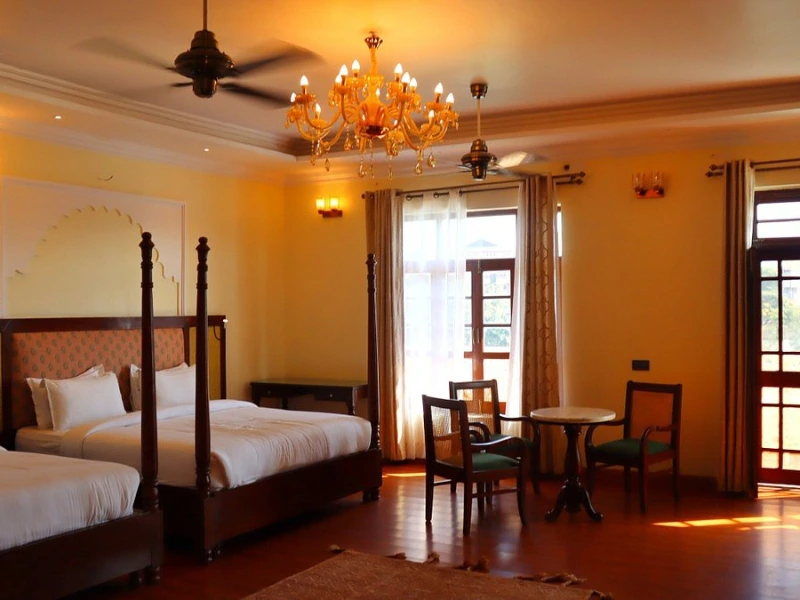 Familienzimmer in Haridwar in Indien