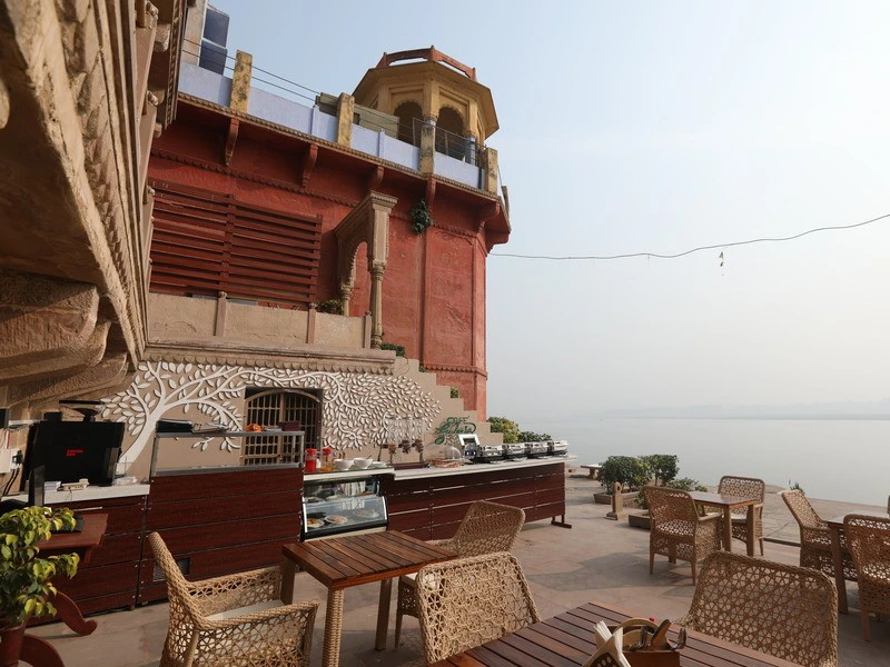 Komfortables Hotel in Varanasi, Indien