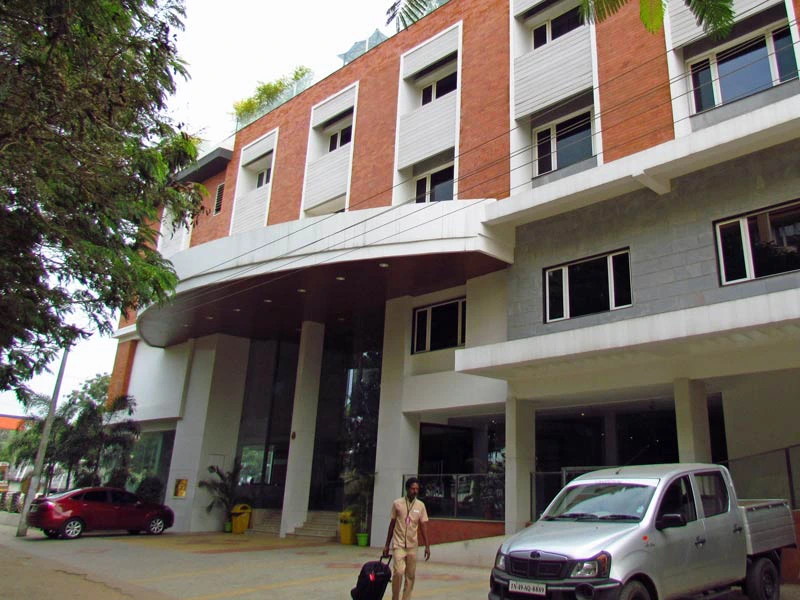 Hotel in Tanjore bei Indien Rundreise