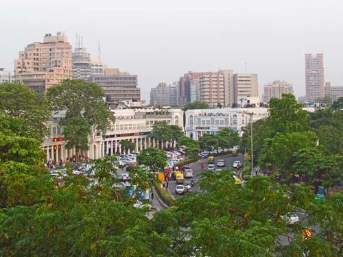 Connaught Platz in Delhi