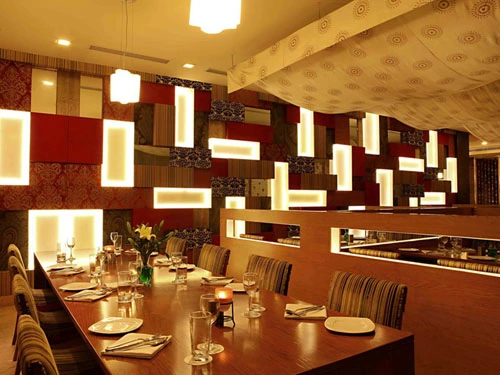 Eines der Restaurants im Hotel