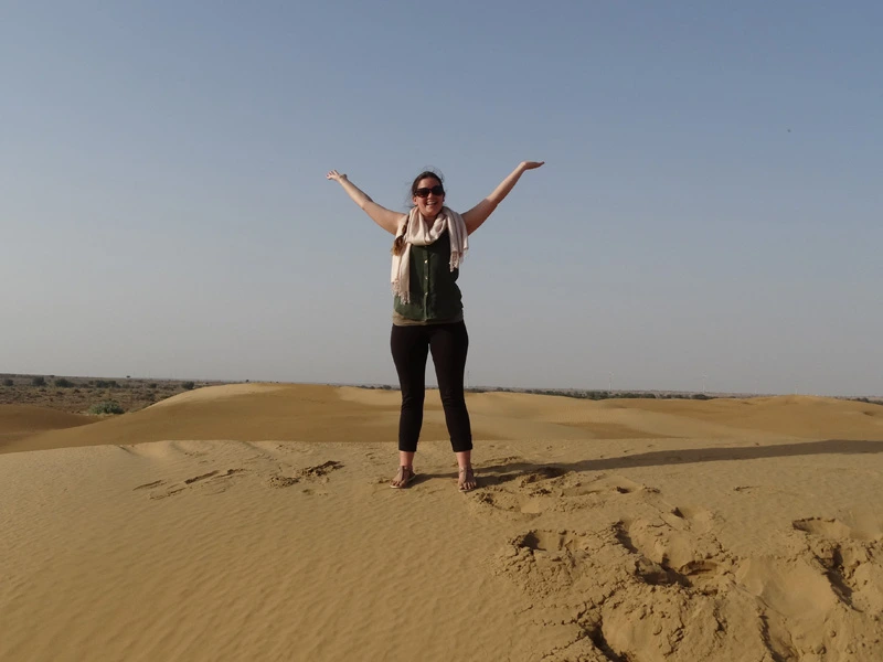 Nordindien Rundreise: entdecken Sie Jaisalmer bei einer Jeep-Safari.