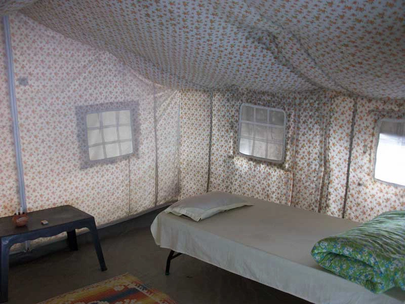 Zimmer im Rafting Camp in Rishikesh