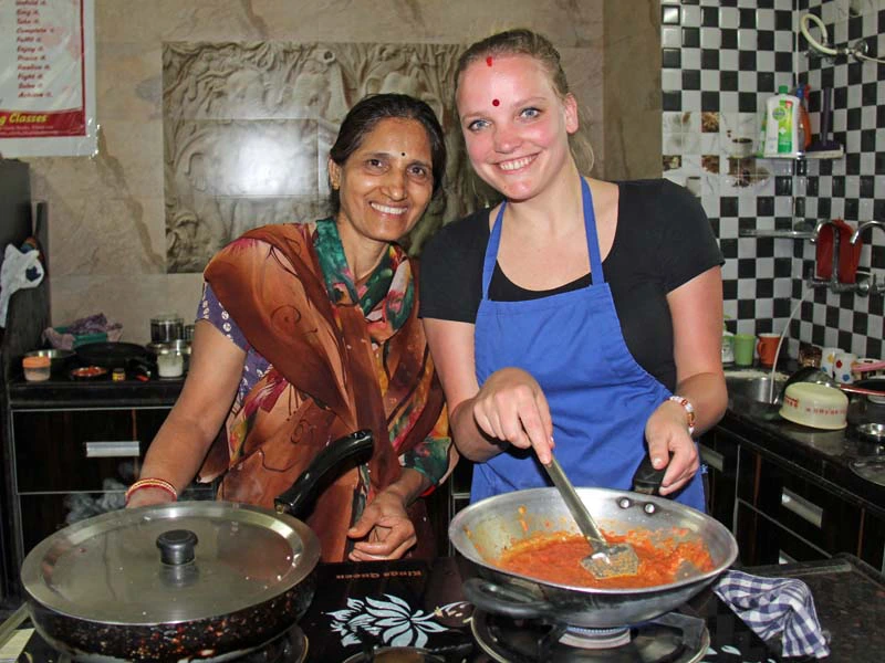 Indischer Kochkurs in Udaipur bei Indien Reise