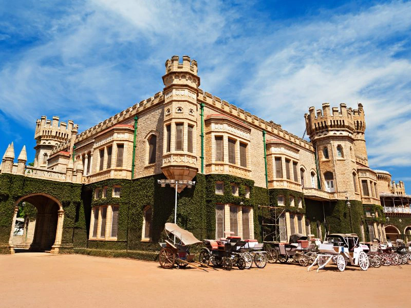 Palast in Bangalore, Indien